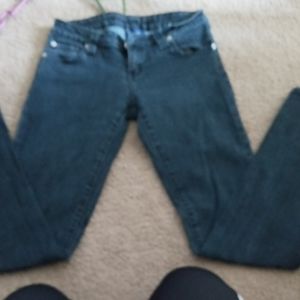 A pair of blue jeans